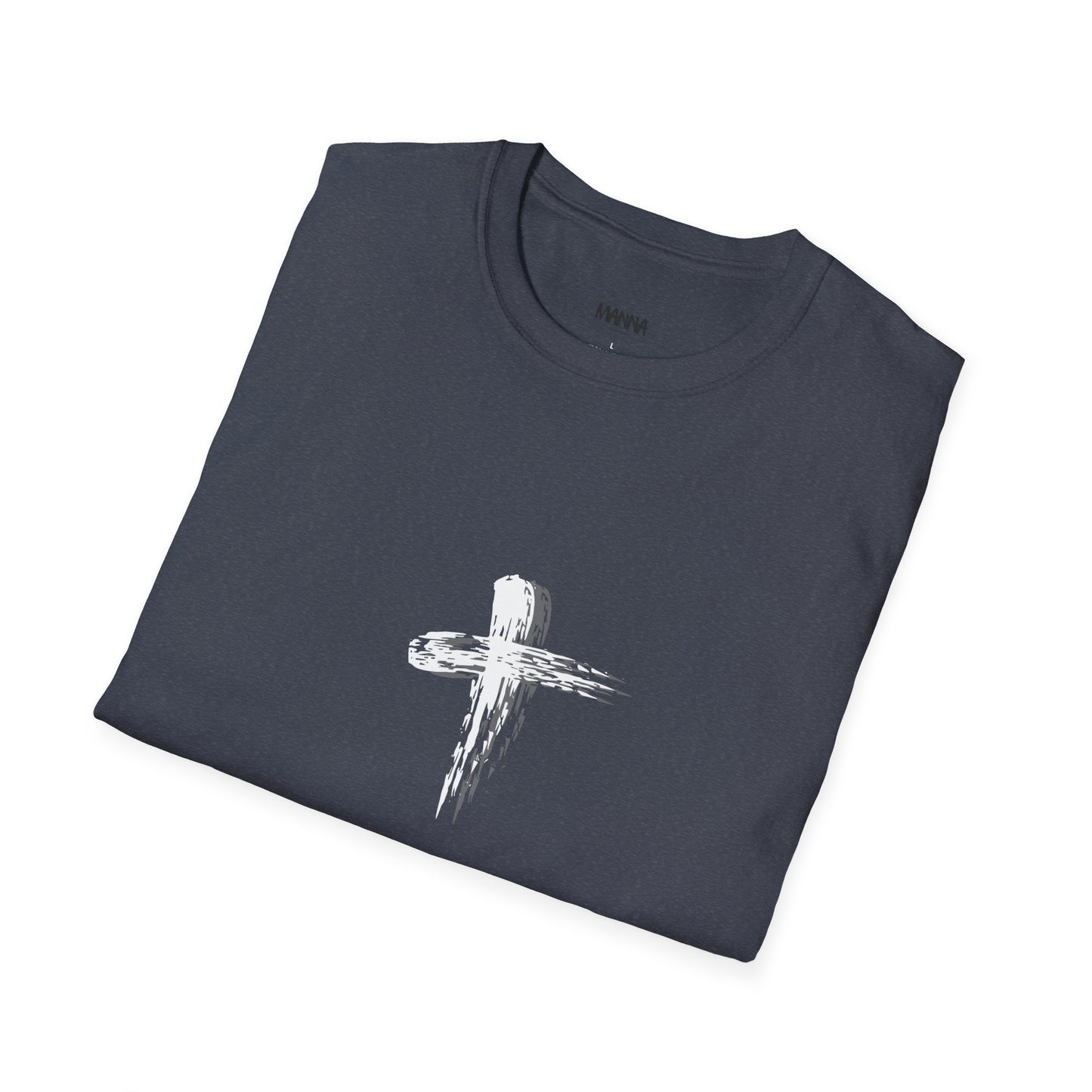 Faith-Inspired Unisex Softstyle T-Shirt - Romans 10:9 Graphic Tee