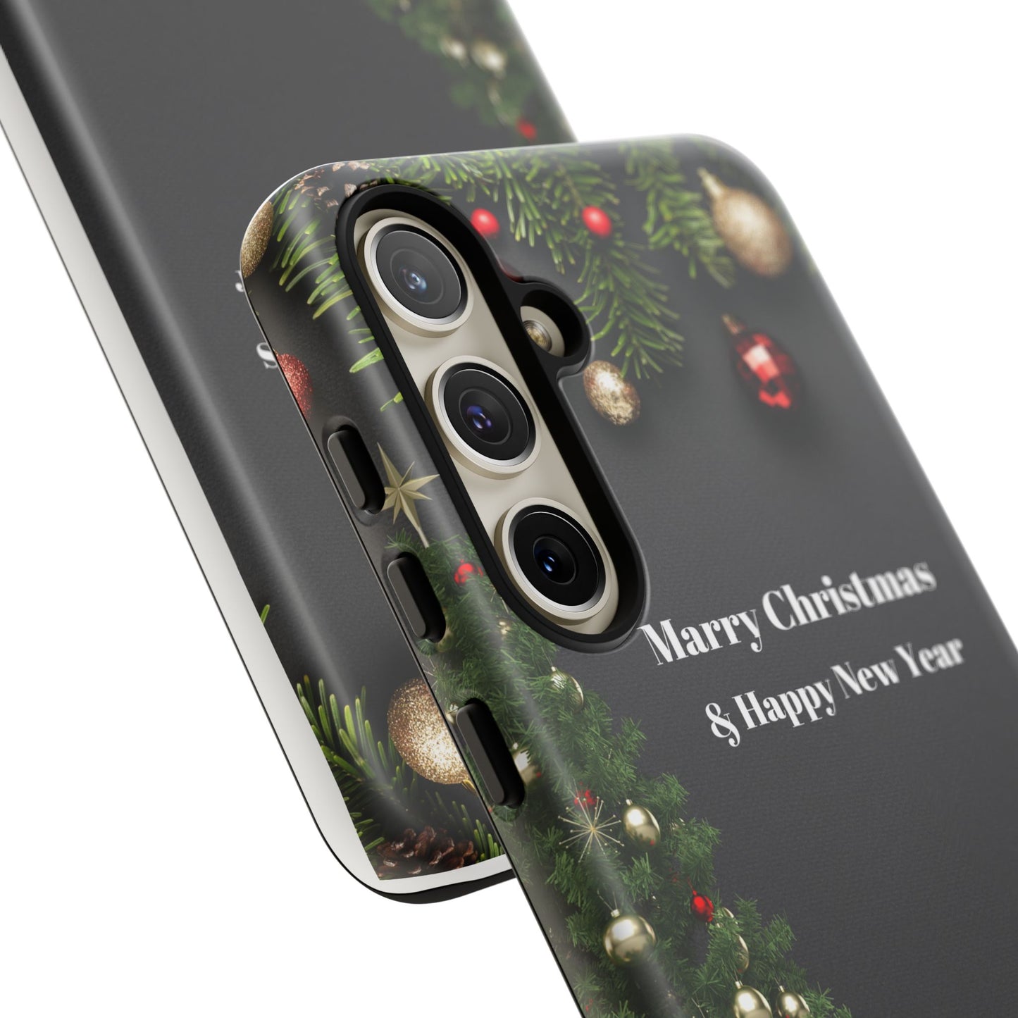 Christmas Phone Case - Marry Christmas & Happy New Year Design