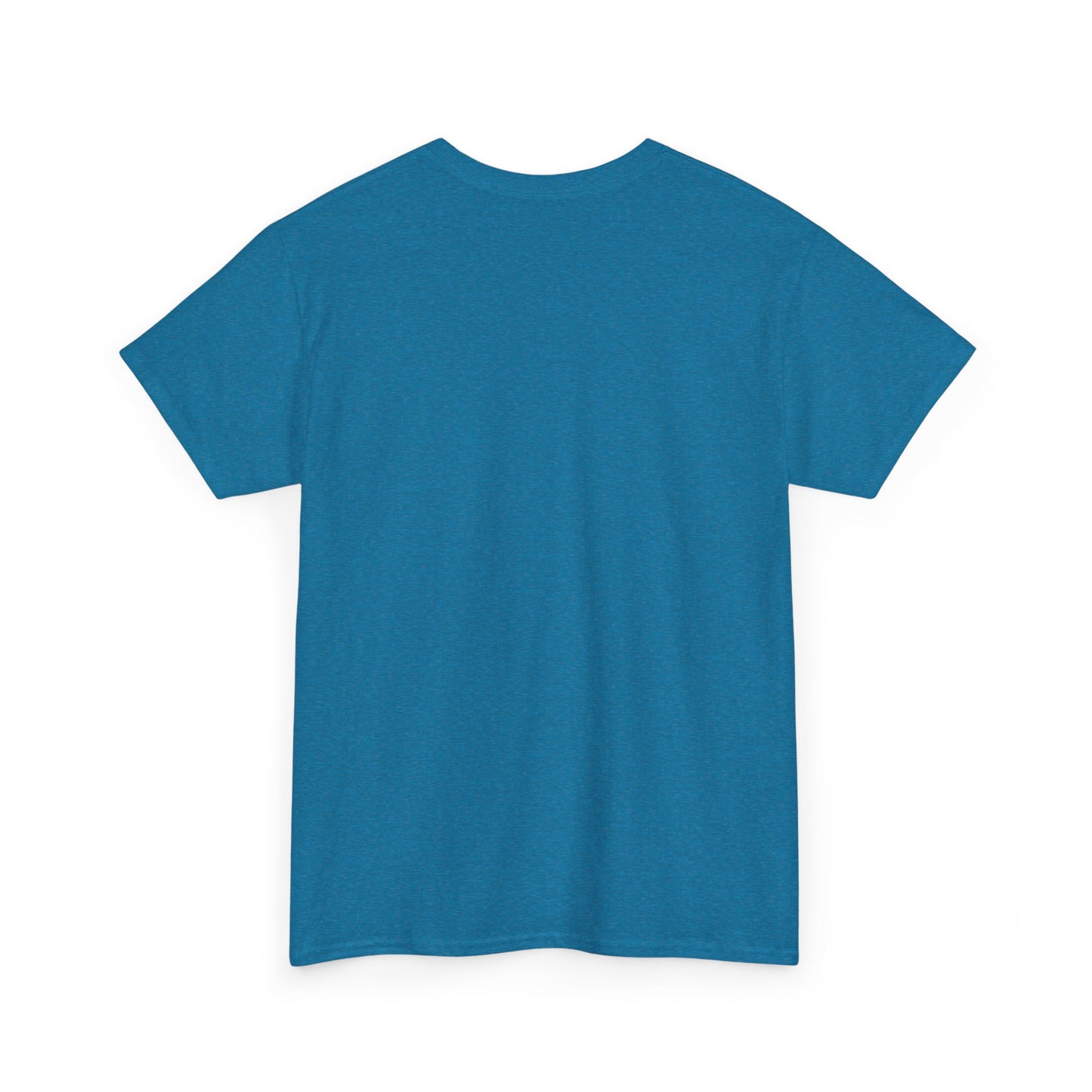 Chill Vibes Unisex Heavy Cotton Tee - Relaxed Blue T-Shirt