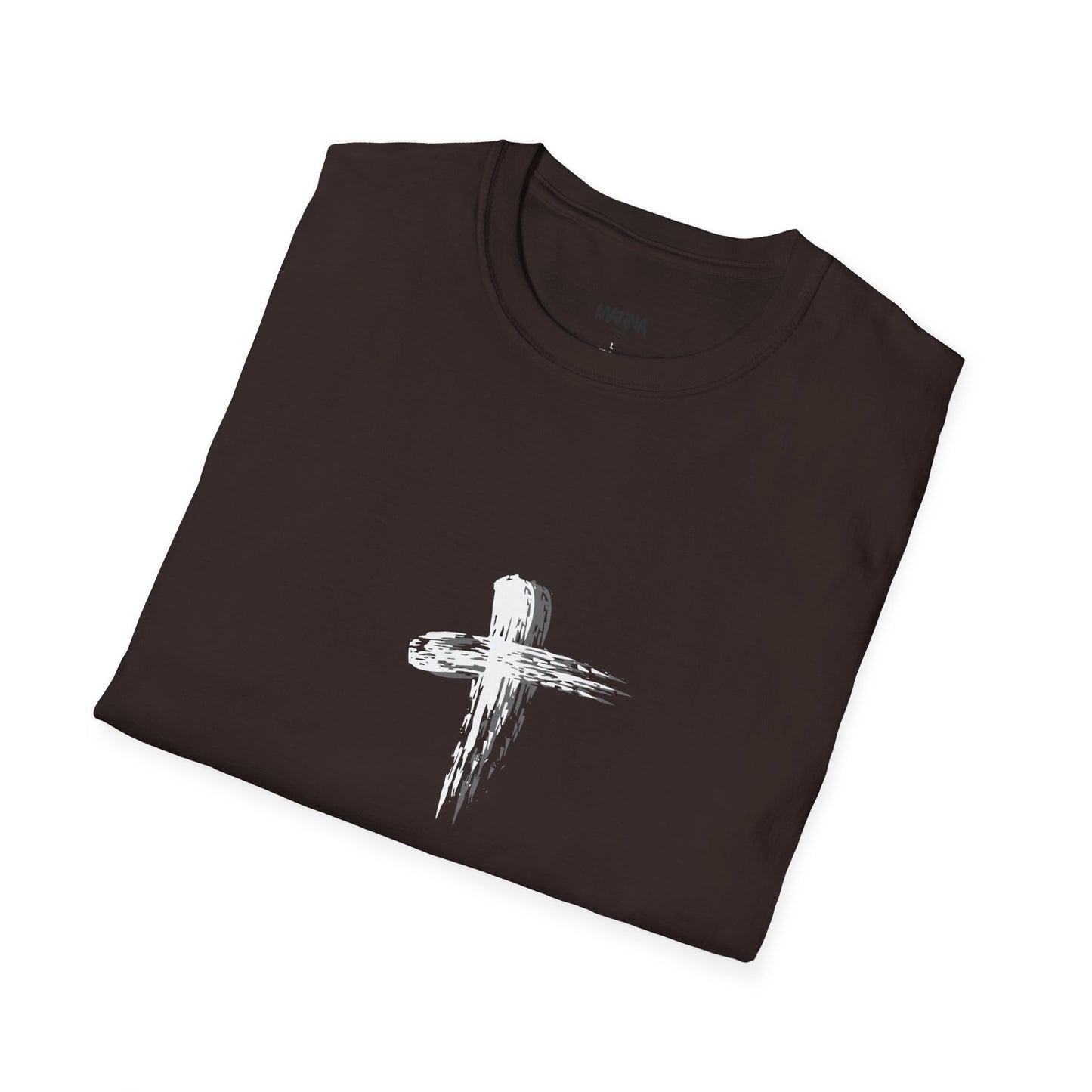 Faith-Inspired Unisex Softstyle T-Shirt - Romans 10:9 Graphic Tee
