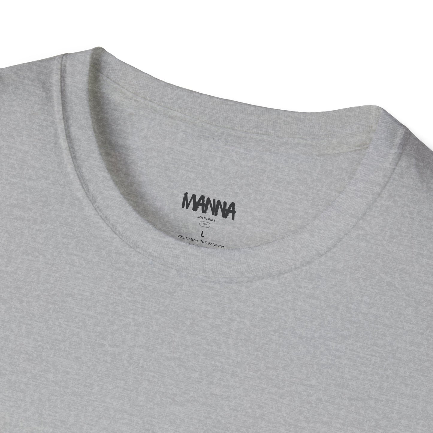 Faith-Inspired Unisex Softstyle T-Shirt with Inspirational Verse