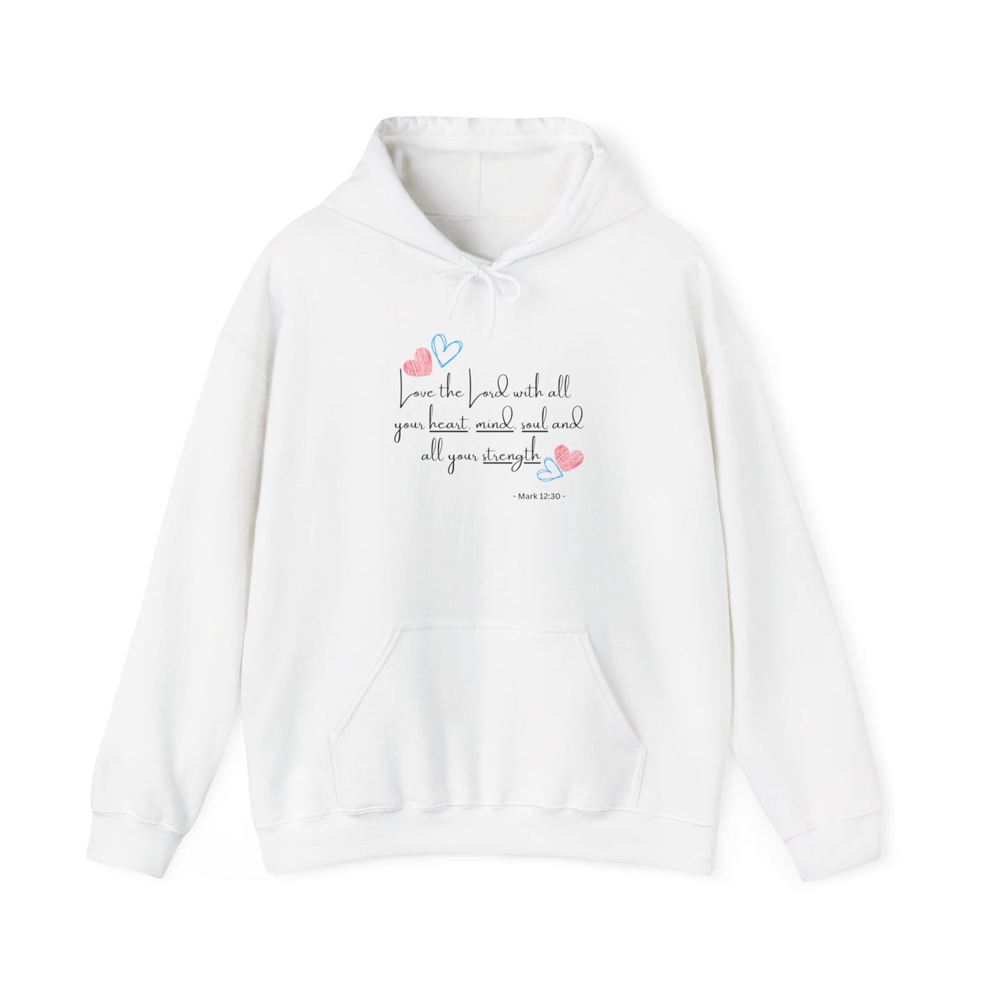 Inspirational Quote Hooded Sweatshirt for Everyday Comfort