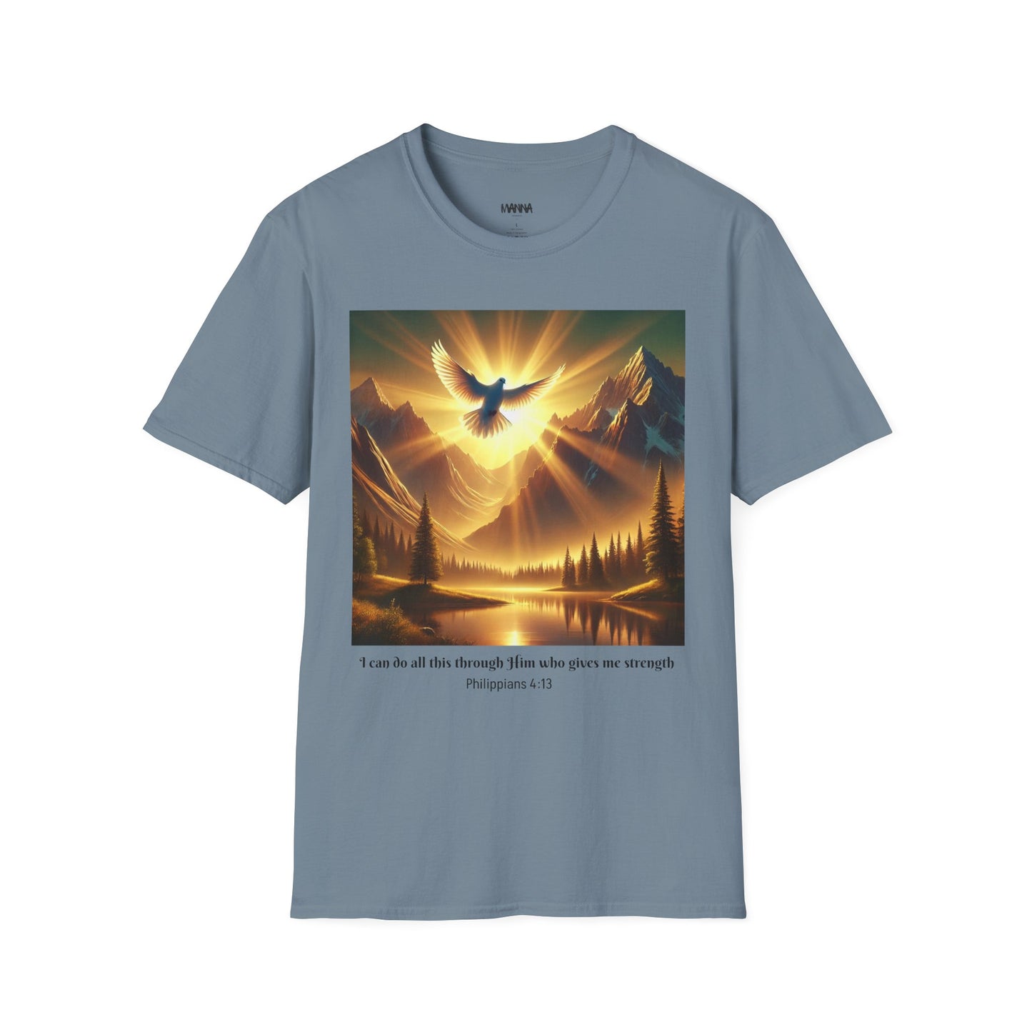 Inspirational Biblical Graphic T-Shirt - 'I Can Do All Things'
