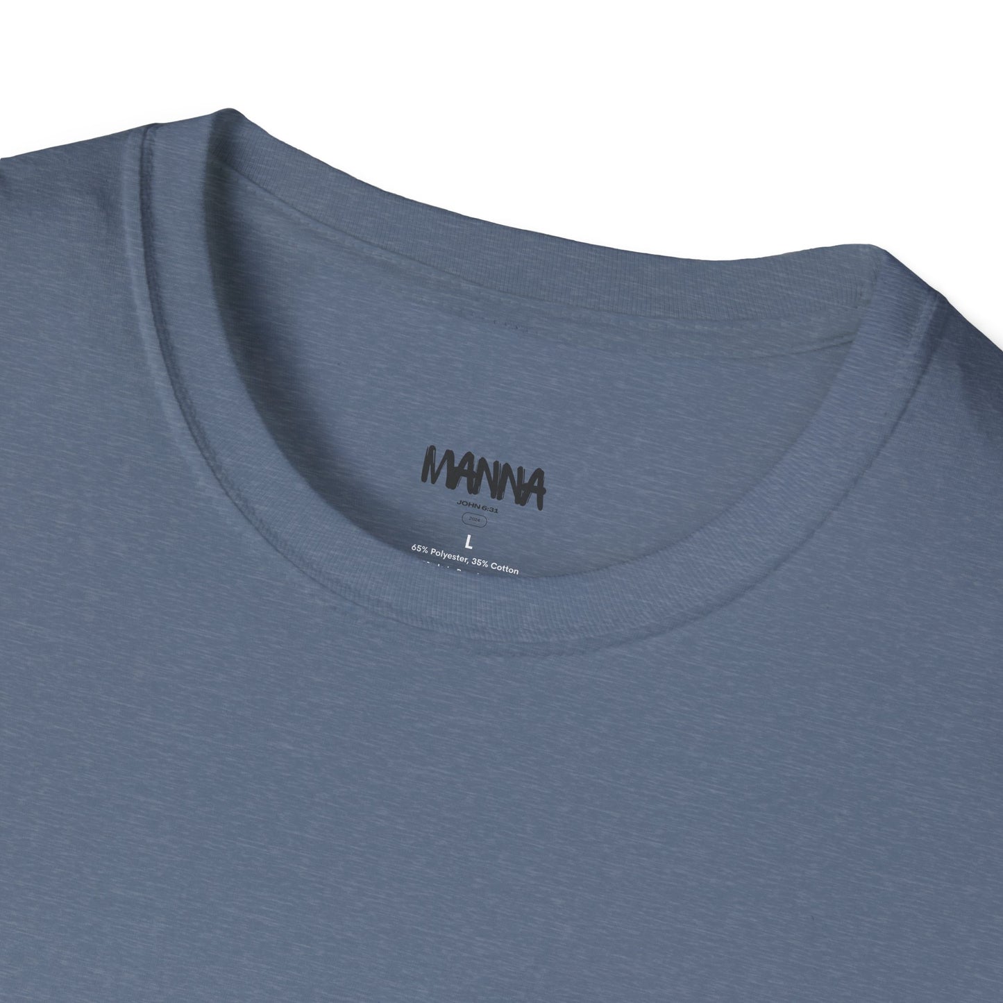 Faith-Inspired Unisex Softstyle T-Shirt with Inspirational Verse