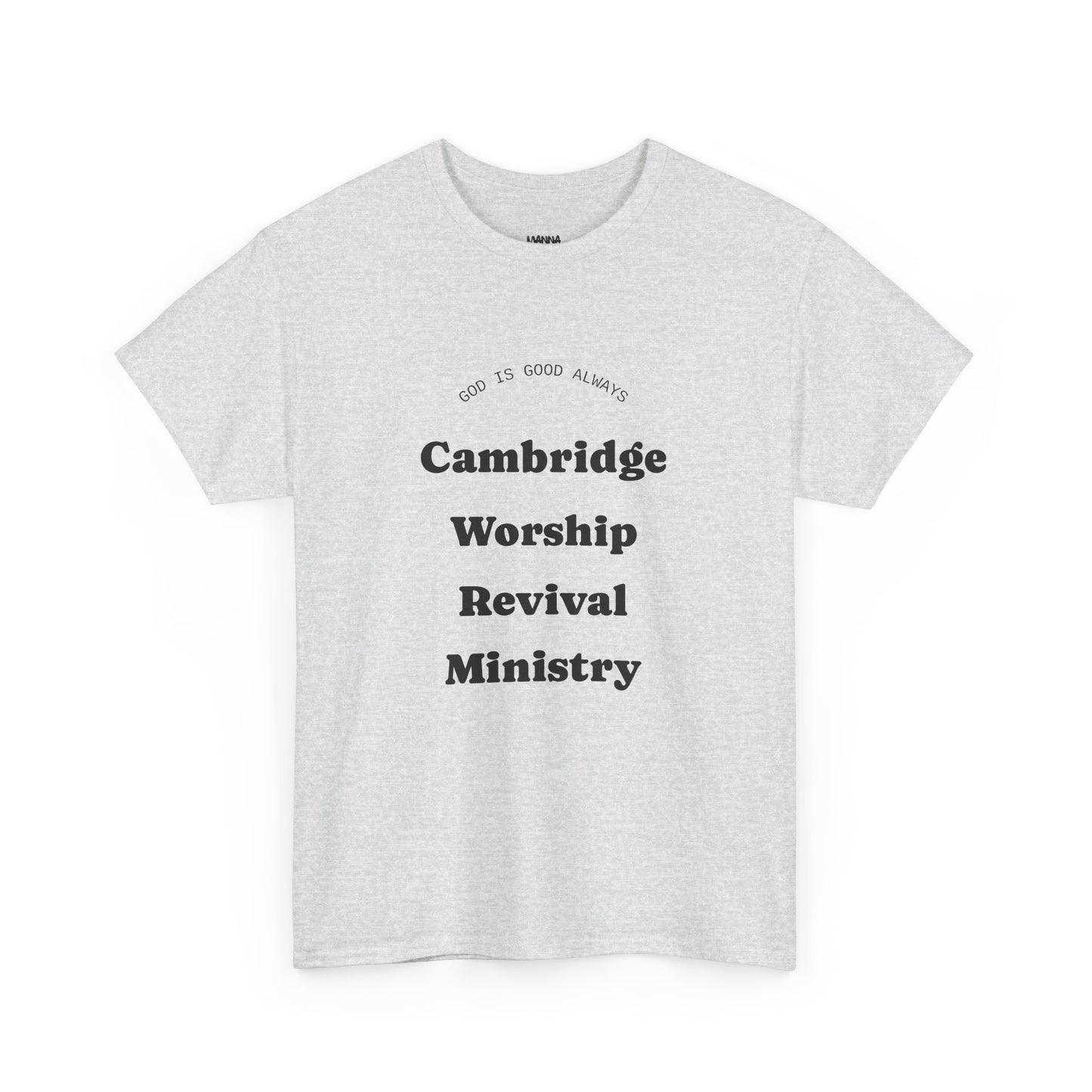 Cambridge Worship Revival Ministry Tee - Unisex Heavy Cotton Shirt for Spiritual Gatherings, Church Events, Faith Celebrations, Casual [...]
