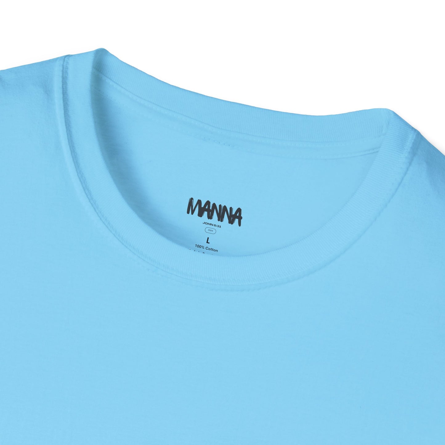 Faith-Inspired Unisex Softstyle T-Shirt with Inspirational Verse