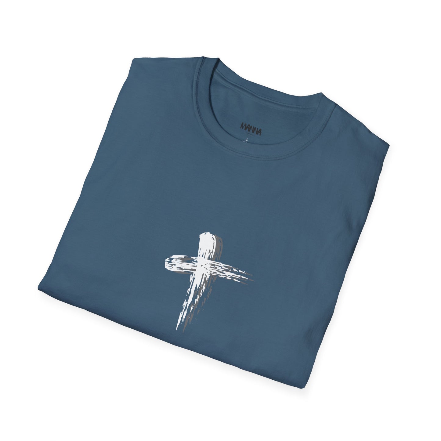 Faith-Inspired Unisex Softstyle T-Shirt - Romans 10:9 Graphic Tee