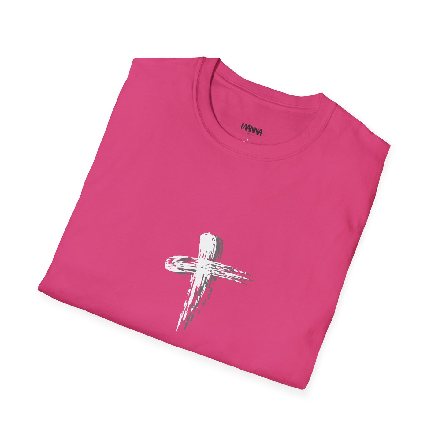 Faith-Inspired Unisex Softstyle T-Shirt - Romans 10:9 Graphic Tee