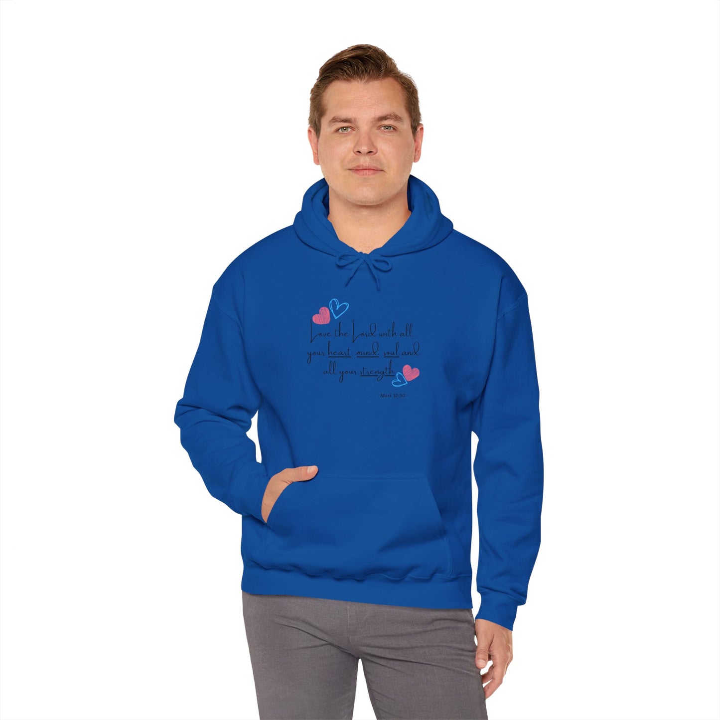 Inspirational Quote Hooded Sweatshirt for Everyday Comfort