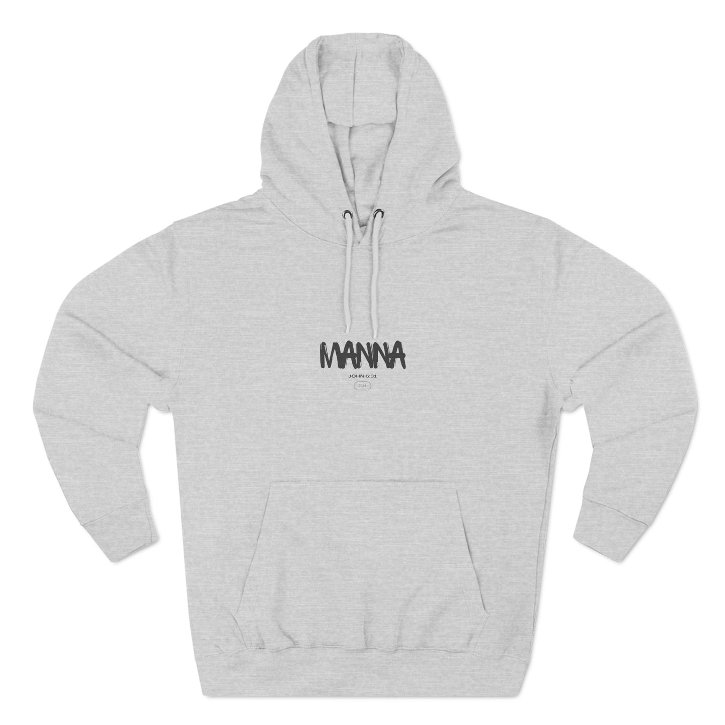 Three-Panel Fleece Hoodie