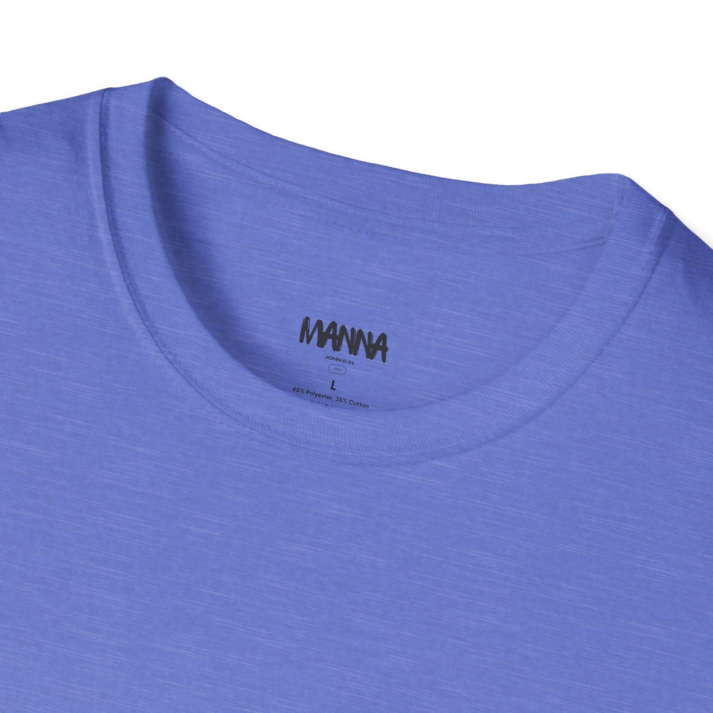 Faith-Inspired Unisex Softstyle T-Shirt with Inspirational Verse