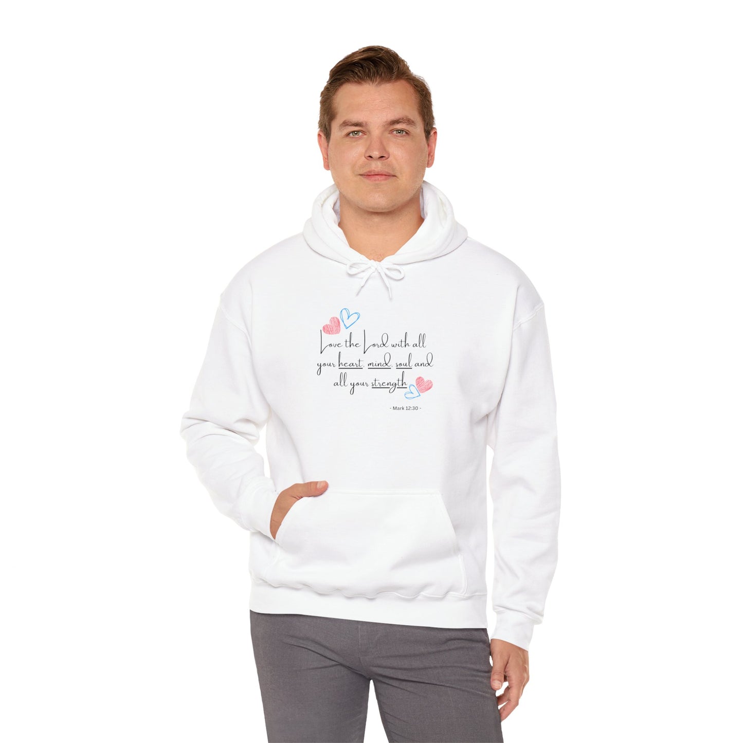 Inspirational Quote Hooded Sweatshirt for Everyday Comfort