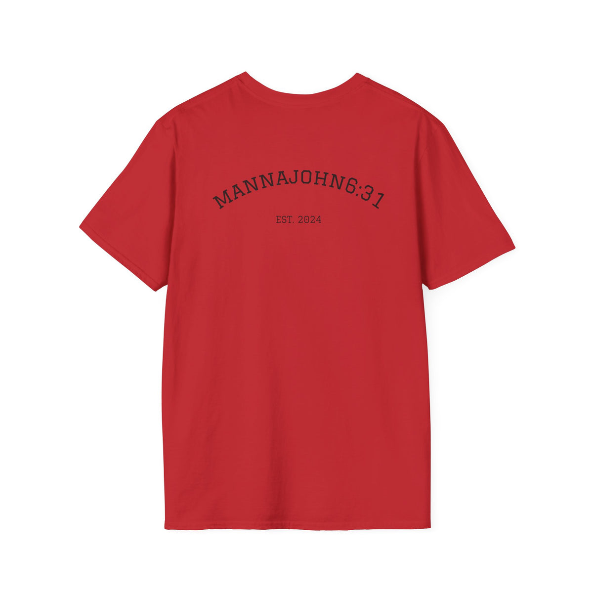 Put God First T-Shirt — Faith-Based Christian Tee (MannaJohn3:31 Back Design)