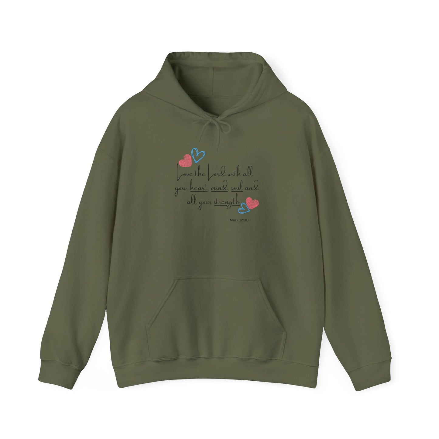 Inspirational Quote Hooded Sweatshirt for Everyday Comfort